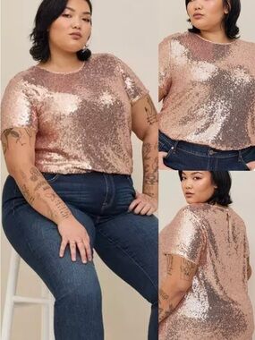 Torrid • abbey sequin top